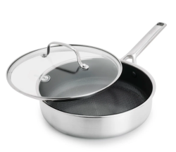 GreenPan APEX  pánev s poklicí 24 cm, nerezová