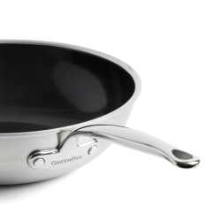 GreenPan Premiere nerezová Wok pánev s keramickým povrchem, 30 cm 