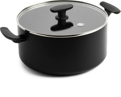 GreenPan Smart hrnec 24 cm s poklicí, černý